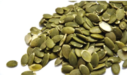 a pile of pumpkin seeds